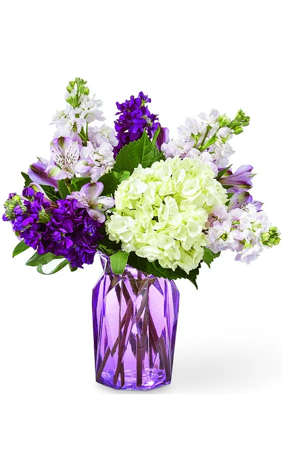 The Vivacious Purple Bouquet