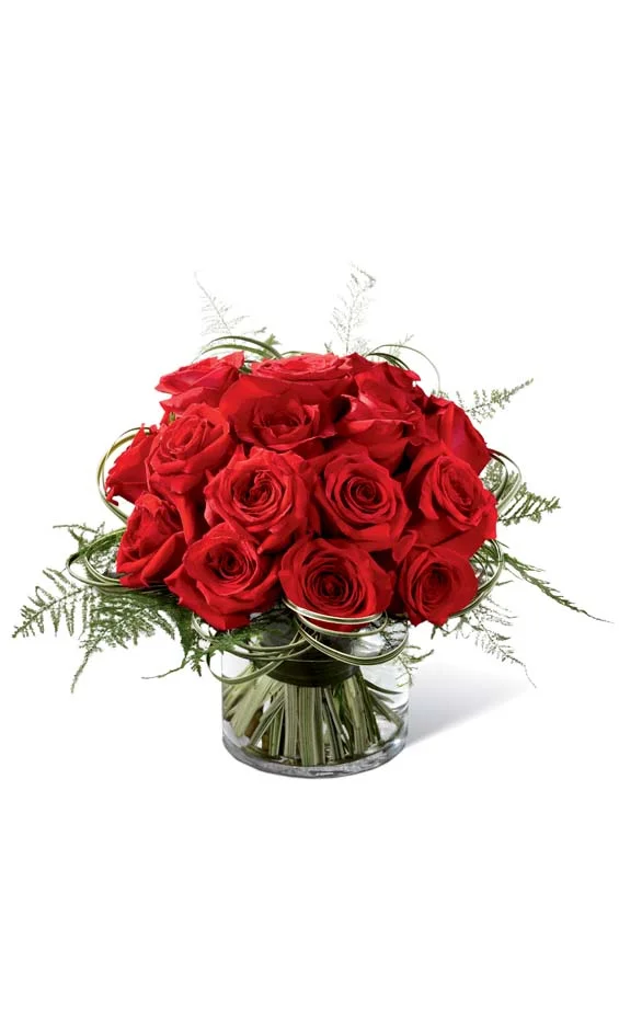 The Fashion Forward Red Rose Bouquet
