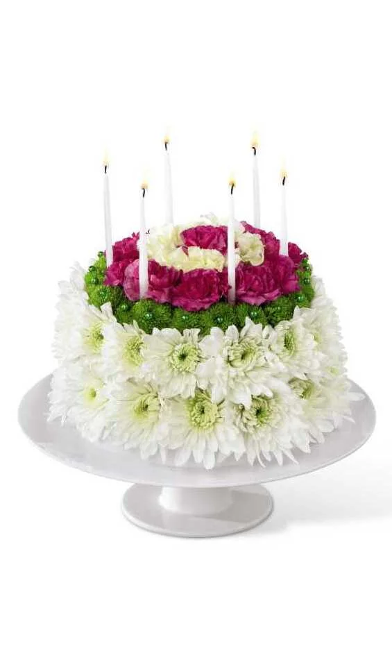 The Floral Birthday Cake