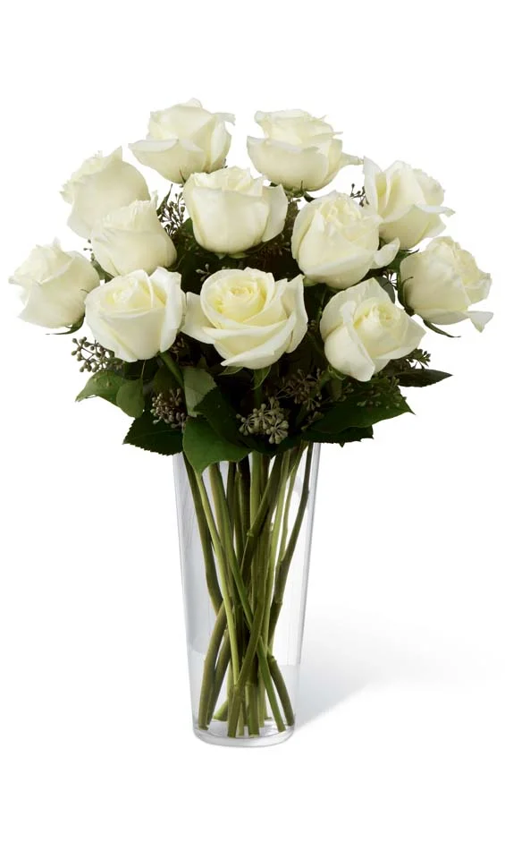 AMA The Serenity Bouquet - 12 Roses