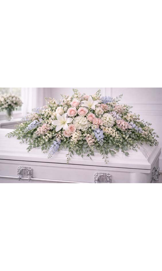 Garden's Grace Casket Spray
