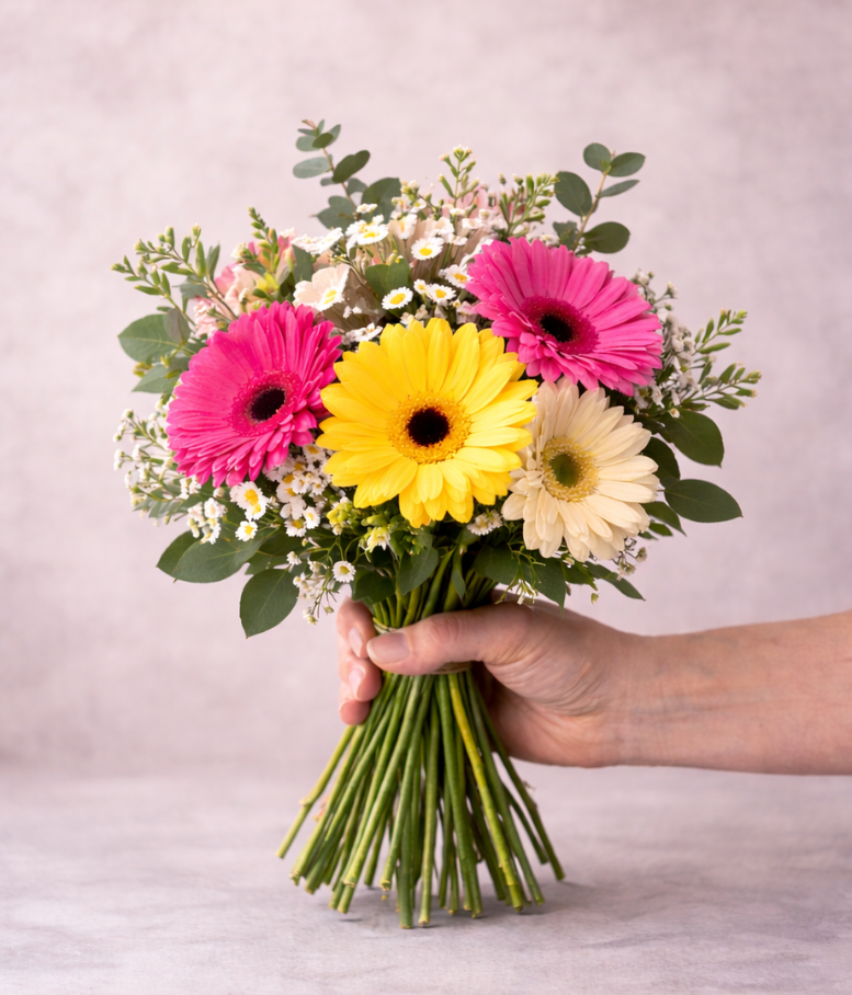 Gerbera Hand-Tied Bouquet