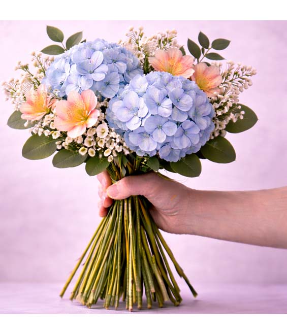 Hydrangea Hand-Tied Bouquet